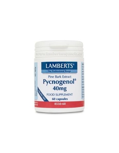 Pack de 2ud Pycnogenol 40 Mg.(Extracto De Pino Bark) 60 Cap.