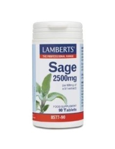 Pack de 2ud Salvia 2500Mg. 90 Comprimidos de Lamberts