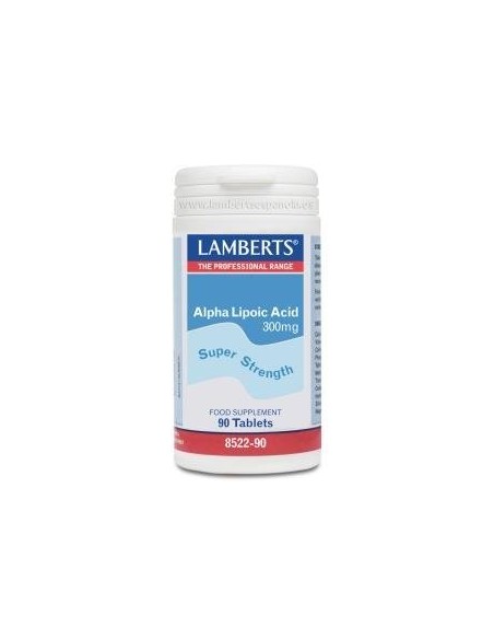 Pack de 2ud Acido Alfa Lipoico 300Mg. 90 Comprimidos de Lamb