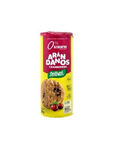 Galletas Integrales Arandanos 0% Azucares 190Gr. de Santiveri