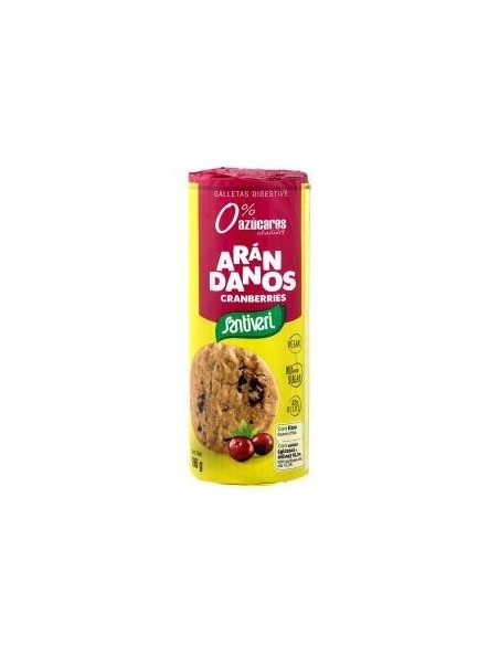 Galletas Integrales Arandanos 0% Azucares 190Gr. de Santiveri