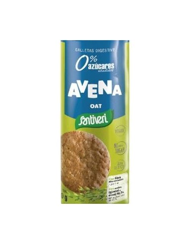 Galletas Integrales Avena 0% Azucares 190Gr. de Santiveri