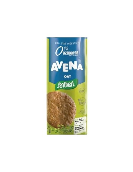 Galletas Integrales Avena 0% Azucares 190Gr. de Santiveri