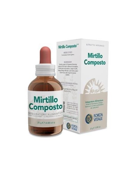 Mirtilo Composto  25Gr.Comprimidos de Forza Vitale