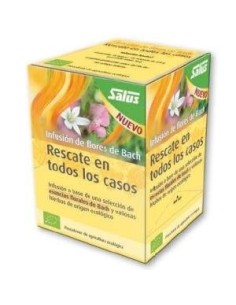 Infusion Flores Bach Rescate 15S Sobres de Salus
