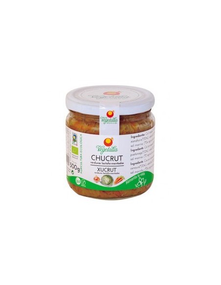 Chucrut Verduras Lactofermentadas 300 Gramos Bio Vegetalia