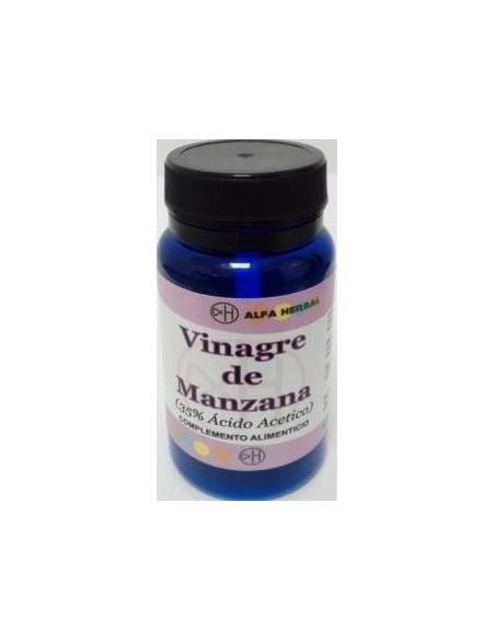 Vinagre De Manzana 100 Cápsulas  Alfa Herbal