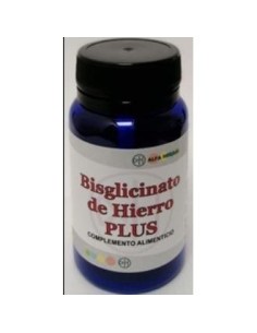 Bisglicinato De Hierro Plus 60 Cápsulas  Alfa Herbal
