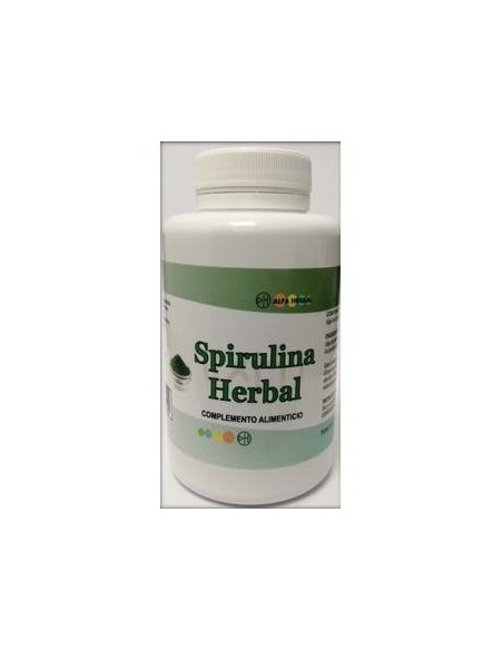 Espirulina Herbal 90 Cápsulas  Alfa Herbal