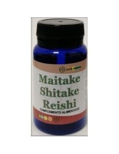 Maitake Shitake Reishi 30 Cápsulas  Alfa Herbal