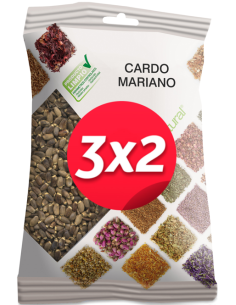 Pack 3X2 Cardo Mariano Semillas Bolsa 75Gr. de Soria Natural