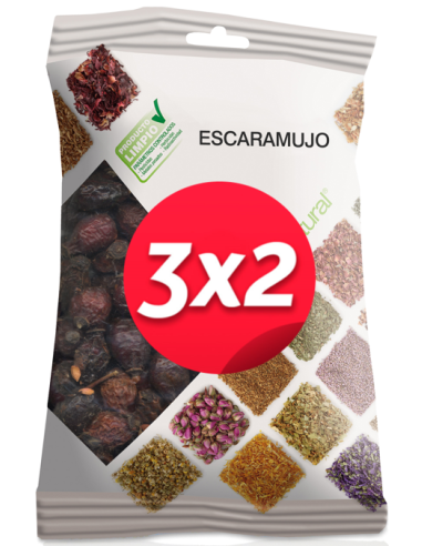 Pack 3X2 Escaramujo Bolsa 100Gr. de Soria Natural