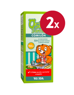 Pack 2 Unidades Osito Sanito Comilon 150 ml de Tongil.