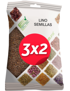 Pack 3X2 Semillas De Lino 250Gr. de Soria Natural