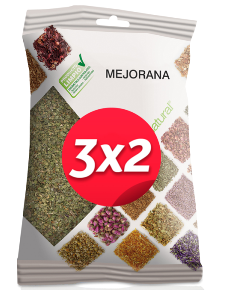 Pack 3X2 Mejorana Bolsa 40Gr. de Soria Natural