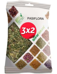 Pack 3X2 Pasiflora Bolsa 40Gr. de Soria Natural.