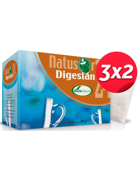 Pack 3X2 uds Natusor 24 Digeslan 20 Unidades de Soria Natural