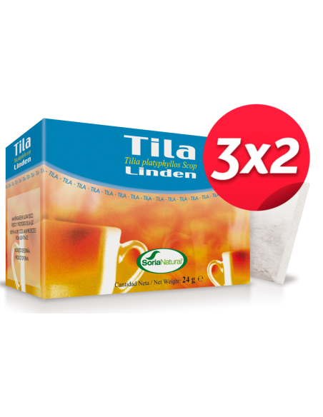 Pack 3X2 Inf.Tila 20Uni. de Soria Natural