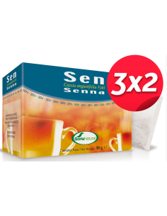 Pack 3X2 uds Infusion de Sen 20 uds de Soria Natural