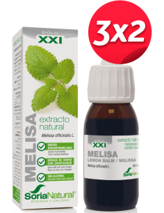 Pack 3X2 Ext. Melisa Xxi 50Ml. S/Al de Soria Natural.