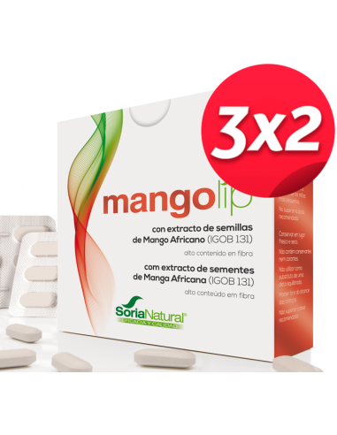 Pack 3X2 Mangolip 28Comp. de Soria Natural