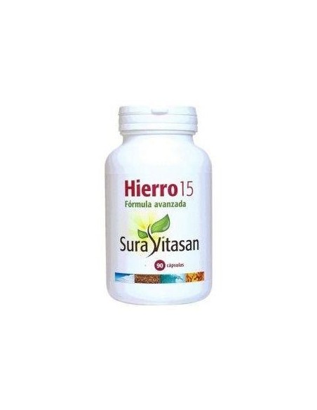 Pack de 2 uds Hierro 15 90Cap. de Sura Vitasan