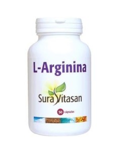 Pack de 2 uds L-Arginina 500Mg. 50Cap. de Sura Vitasan