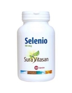 Pack de 2 uds Selenio L-Selenometionina 100Mcg. 100Cap. de Sura Vitasan