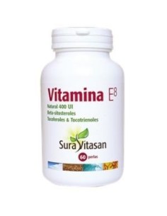Pack de 2 uds Vitamina E Natural 400Ui 60Perlas de Sura Vitasan
