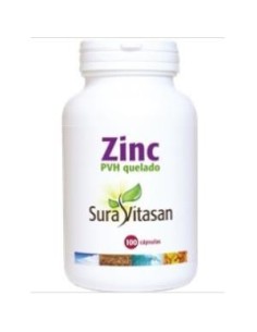 Pack de 2 uds Zinc Pvh Quelado 25Mg. 100Comp. de Sura Vitasan