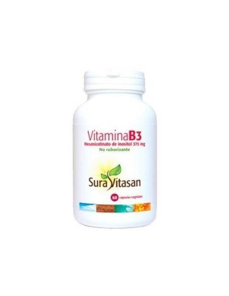 Pack de 2 uds Vitamina B3 60Cap. de Sura Vitasan