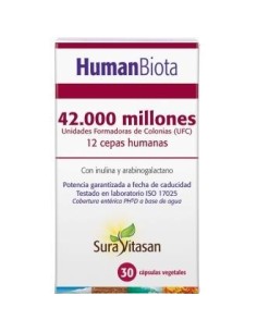 Pack de 2 uds Human Biota 30Cap. de Sura Vitasan