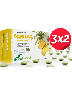 Pack 3X2 Senilax 60Comp. de Soria Natural