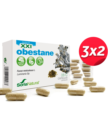 Pack 3X2 Cap.C-08 Obestane Xxi Fucus+Laminaria 30