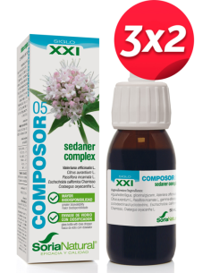 Pack 3X2 Composor 5 Sedaner Complex Xxi 50Ml. de Soria Natural