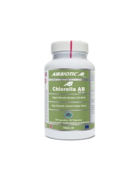 Chlorella Ab 600Mg. 90Cap. de Airbiotic
