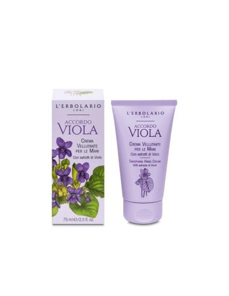 Accordo Violeta Crema Manos  75 Mililitros L´Erbolario