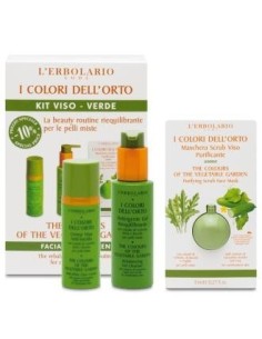 Colores Del Huerto Kit Cara Detergente Crema Masca L´Erbolario