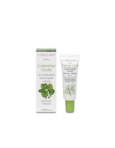 Crema Contorno De Ojos Con Centella Asiatica 15 Mililitros L´Erbolario