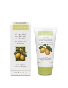 Crema Facial Limon Y Pepino 50 Mililitros L´Erbolario