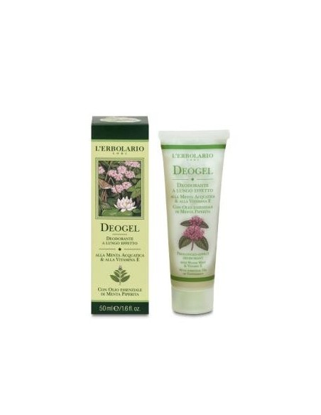 Desodorante Deogel A La Menta Acuatica 50 Mililitros L´Erbolario