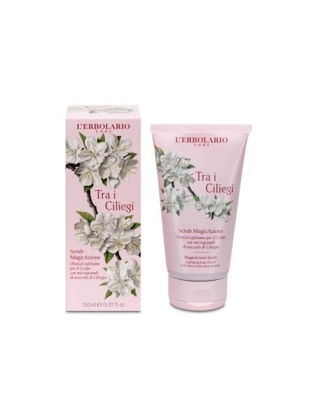 Entre Cerezas Scrub Magica Accion Corporal 150 Mililitros L´Erbolario