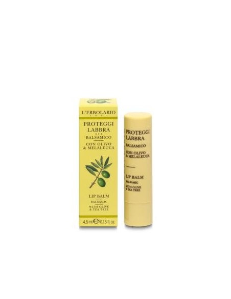 Labios Protector Olivo Y Arbol De Te 4,5 Mililitros L´Erbolario