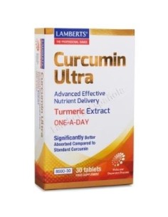 Curcumin Ultra 30 Comprimidos de Lamberts