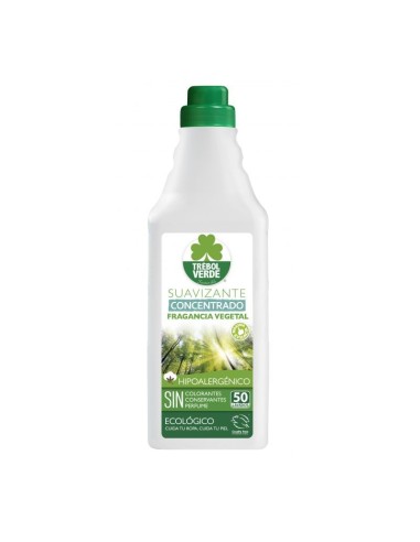 trebol verde suavizante fragancia vegetal 1 l