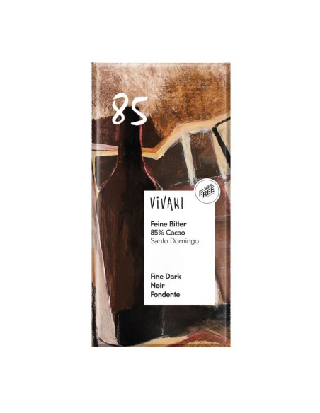 Chocolate Negro Fino 85% Cacao de Vivani