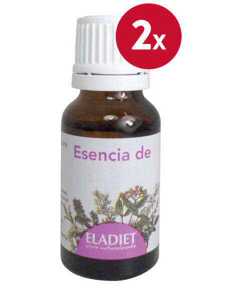 Pack de 2 uds Menta Piperita Aceite Esencial 15Ml. de Eladiet