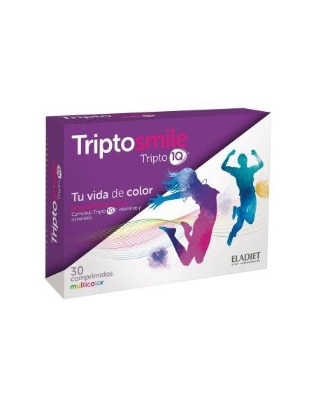 Pack de 2 Tripto Smile 30 Comprimidos de Eladiet Pack