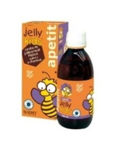 Pack de 2 uds Jelly Kids Apetit J.Real 250Ml.Jarabe(Sabor Fresa) de Eladiet