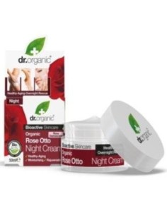Crema Noche Rose Otto 50 Ml de Dr Organic